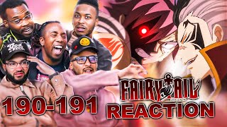 Future Rogue vs Natsu Begins! Ep 190 & 191 Reaction