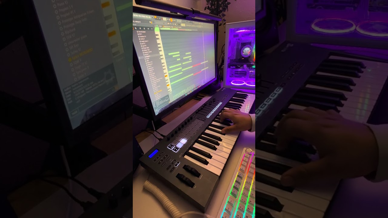 making a catchy chord progression for LoFi 😼 