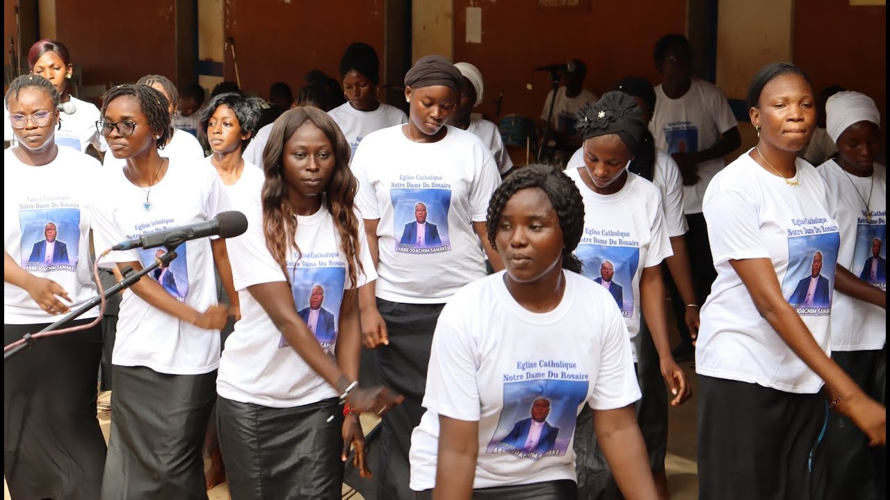 Chorale Immaculée Reine de la Paix Kabala Fête PatroSte Monique 26 Aout 2023