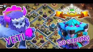 Cara menyerang Town Hall 13 menggunakan Yeti dan Bowler Clash Of Clans indonesia 2020.