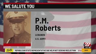 We Salute You: P.M Roberts