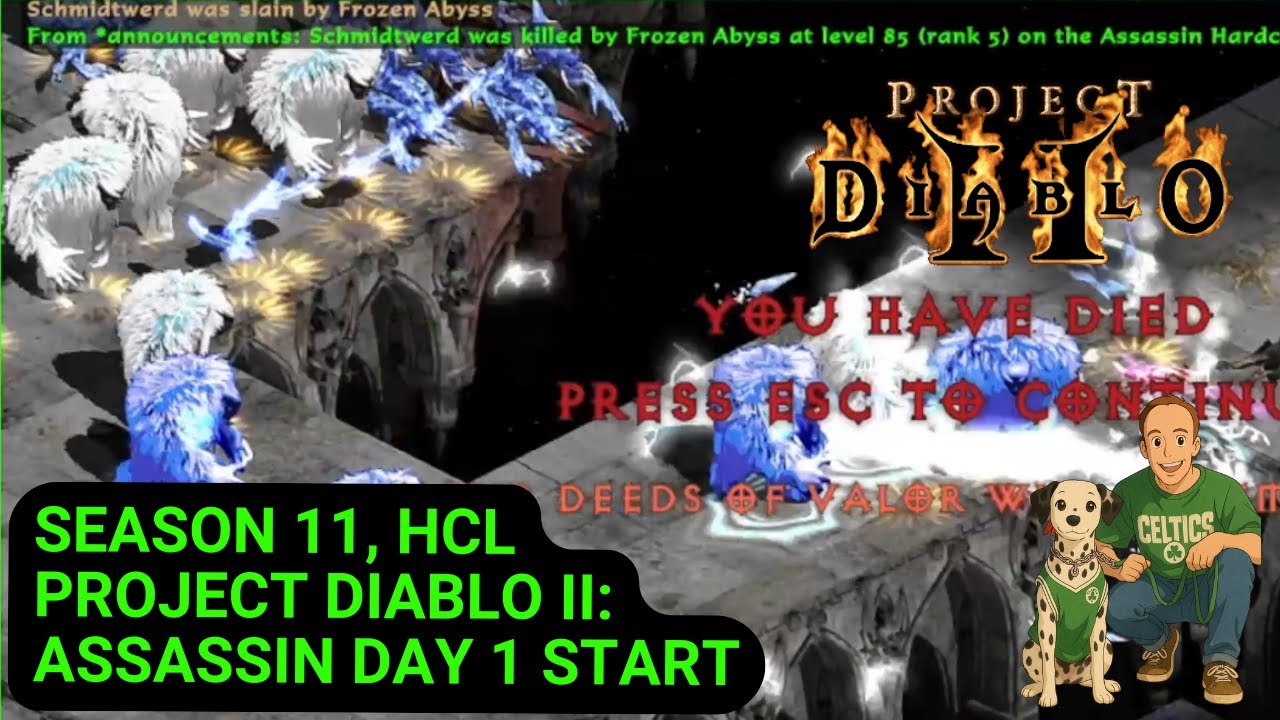 Ladder Reset, Day 1 Sin Start! HCL | Project Diablo II: Season 11 | Hardcore