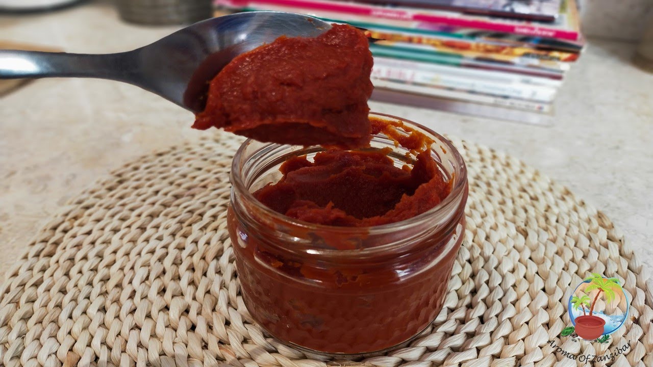 HOMEMADE TOMATO PASTE YouTube
