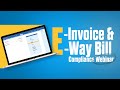 E-Invoice & E-Way Bill Compliance Webinar | E-way Bill & E-Invoice In TallyPrime | Tally Tutorial