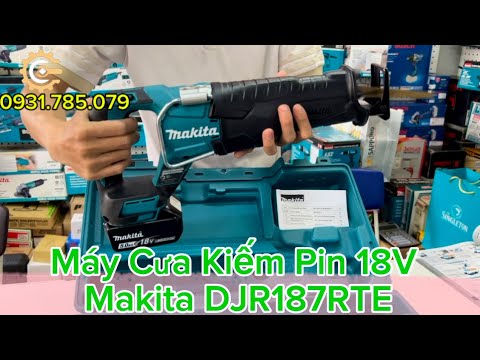 Bộ Máy Cưa Kiếm Pin 18V Makita DJR187RTE| 18V Cordless Recipro Saw| Công Cụ Máy Móc