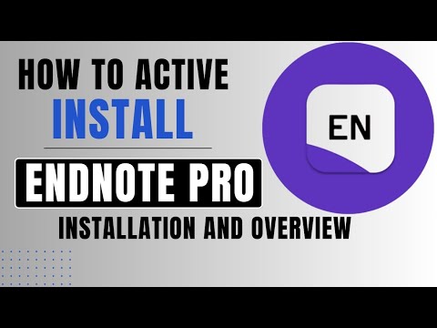 Installing Endnote How to Install Endnote For Free l Download and Install Endnote Pro ...