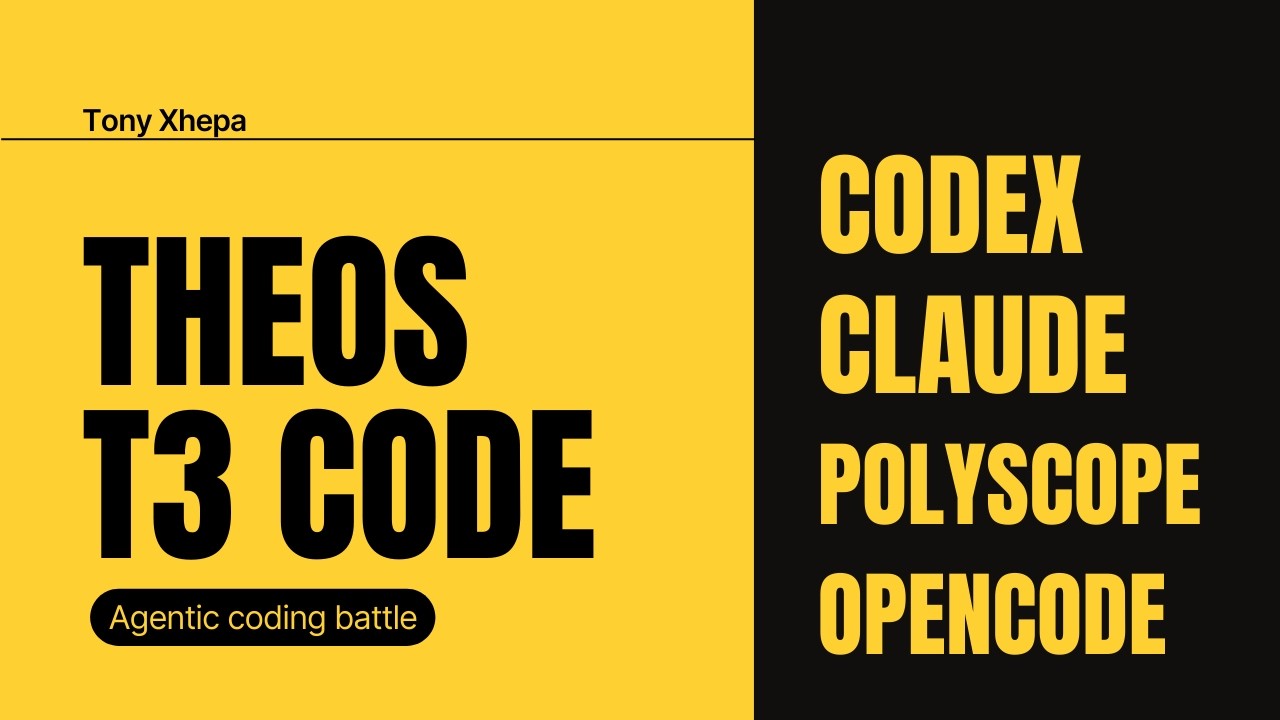 Theo Did It. T3 Code: The FREE AI Coding Agent You Need to Try - YouTube