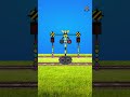 Railroad Crossings in The World Signal #shorts #youtubeshorts #train 踏切 アニメ 世界の空想ふみきりがゴージャスに合体カスタマイ