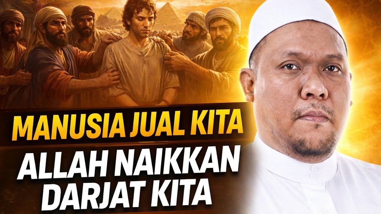 Manusia Jual Kita, Allah Naikkan Darjat Kita | Surah Yusuf Ayat 21