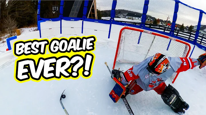 Goalie Challenge: Coach Jeremy vs Haden