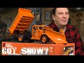 Call the Snowplow to Dig Us OUT!  DCP DIECAST GMC Dump Truck with Baker Snowplow in 1:16th Scale