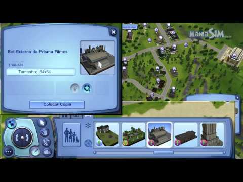 Como usar o editor de cidade no The Sims 3