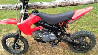 2017 Coolster 214fc 125cc pit bike review + upgrades