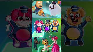SHERIFF LABRADOR EXE vs DOBIE EXE vs SHERIFF PAPILLON EXE x Coffin Dance | #4726 Tiles Hop #shorts
