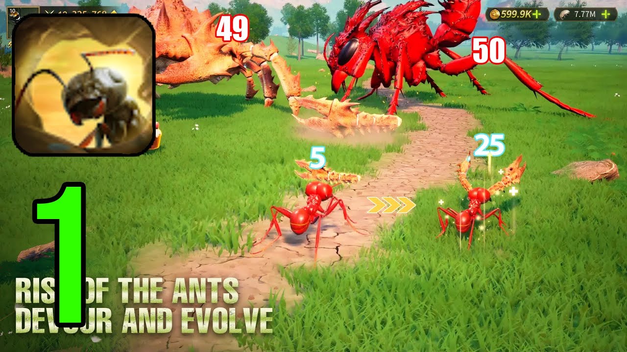 Ant Legion: For The Swarm - Gameplay Walkthrough Part 1 (iOS, Android)