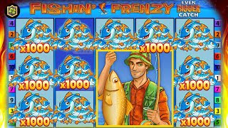 Big Win New Online Slot 🔥 Fishin’ Frenzy Even Bigger Catch 🔥 Blueprint Gaming - All Features screenshot 4