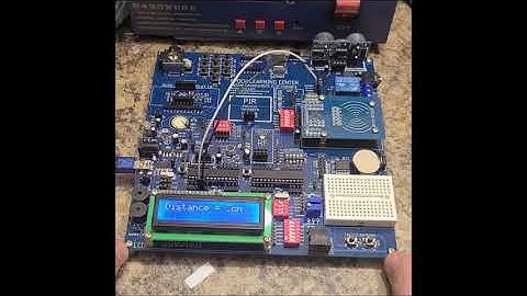 Arduino Epoch Project#16 "The Ultrasonic Range Finder"