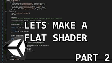 Crafting the Borderlands  - Building a Flat Shader In Unity - Part 2