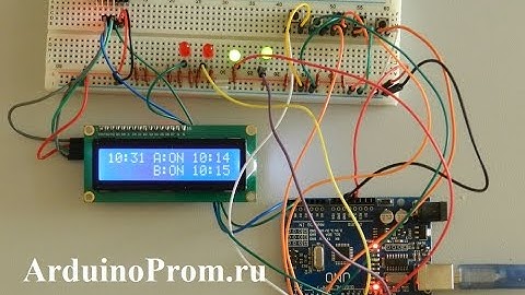 Двухканальный таймер на Arduino