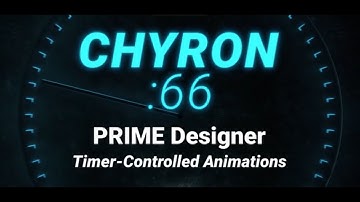 Chyron :66 - PRIME Designer - Timer Controlled Animations
