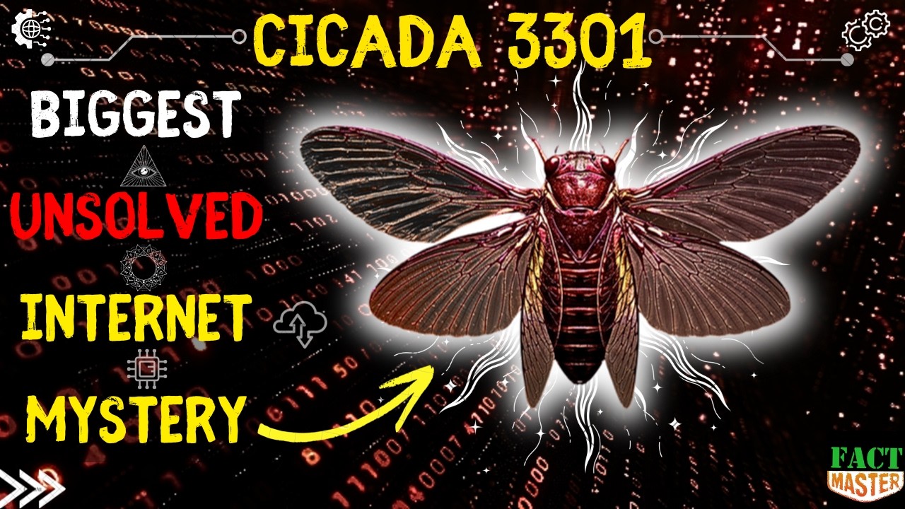 BIGGEST UNSOLVED INTERNET MYSTERY EVER - CICADA 3301 || @FACTMASTER007