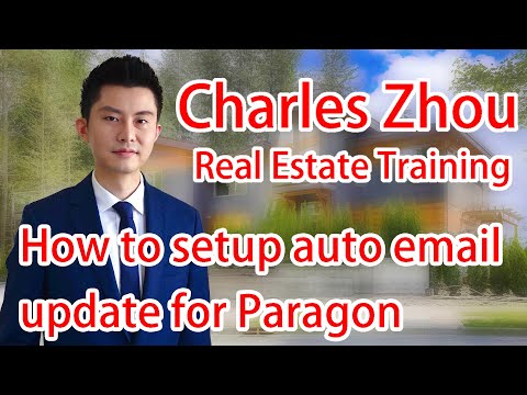 #2 How to set up auto email update in Paragon | Charles Zhou