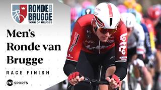 Action Packed Ending Mens 2026 Ronde Van Brugge Final Kms Tnt Sports Cycling