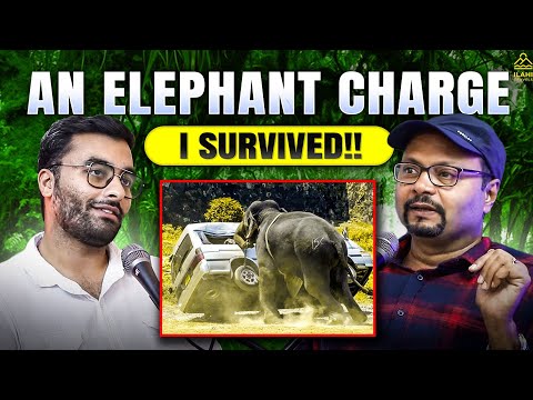 Surviving an Elephant Attack: Wildlife Encounters ft. Vivek Awasthi part 2 | Ilahitravels Podcast