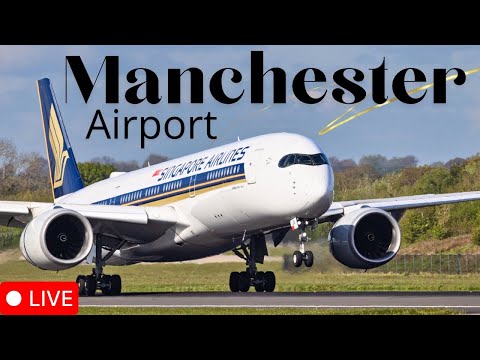 🔴 LIVE Manchester Airport Plane Spotting 🛫