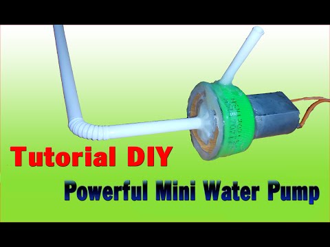 [Tutorial] How To Make Powerful Mini Water Pump (simple)