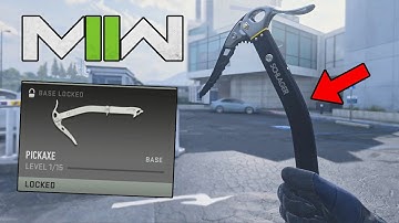 Unlock the NEW Pickaxe Melee Weapon in MW2 Season 5 Reloaded!