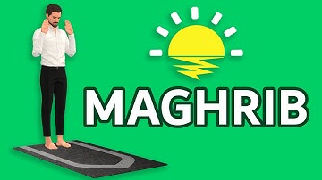 How to pray Maghrib for men (beginners) - with Subtitle