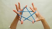 あやとり星簡単な作り方 Easy Cat S Cradle String Figure How To Make A Star Youtube