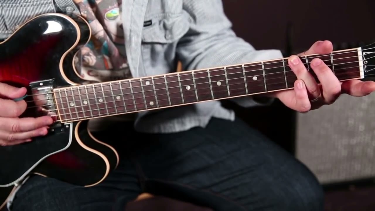 Simple Slow Blues Riff - YouTube