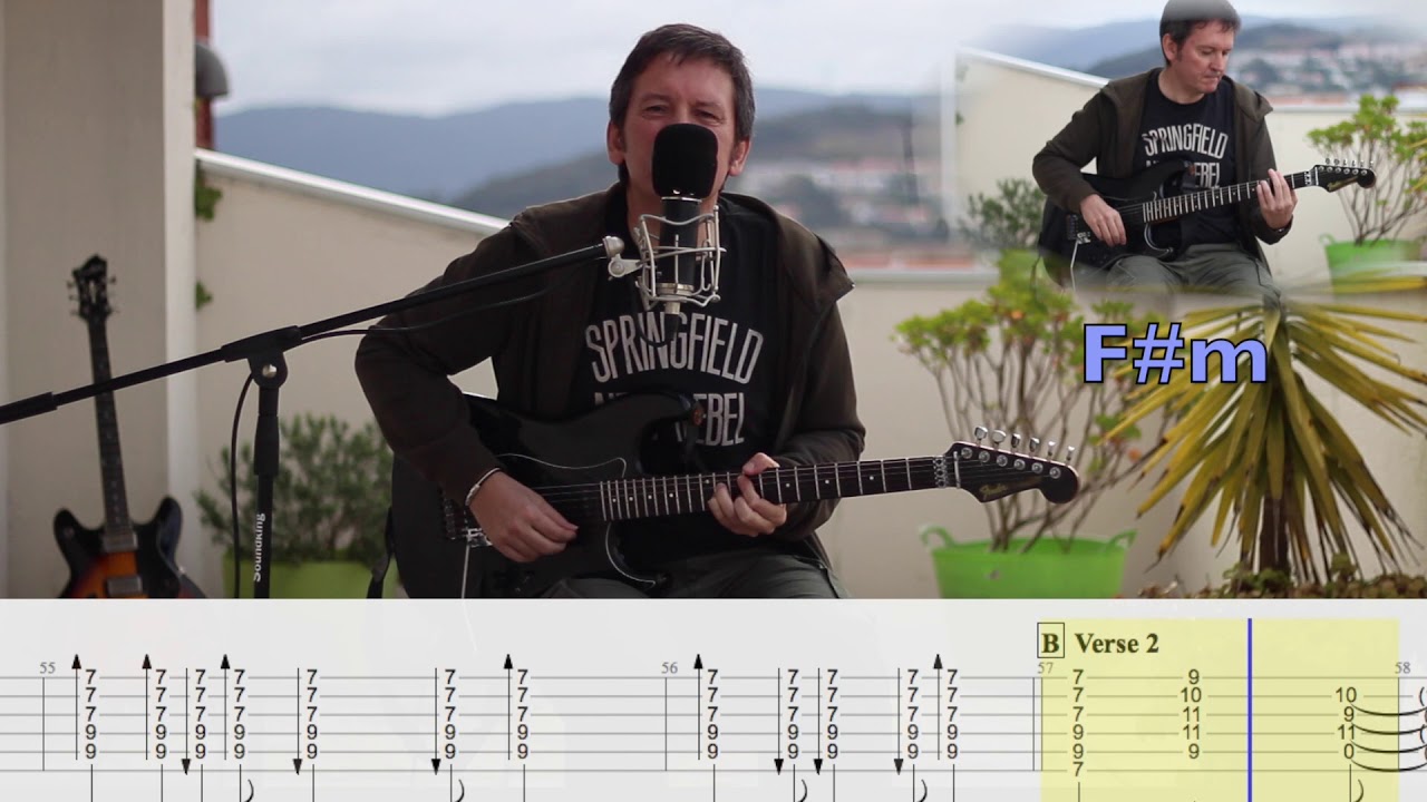 Down To The Waterline Cover With Tab Youtube