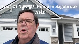 New Home In Franklin Township, Tour M/I Homes Kensington Floor Plan At Sagebrook West