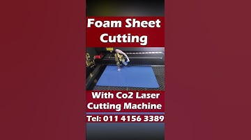 Foam Sheet Cutting With ARCSign laser Cutting Machine #viral #lasercuttingmachine #shorts #machine