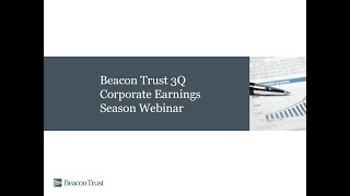2019 10 28 16 00 Beacon Trust s Quarterly Live Webinar