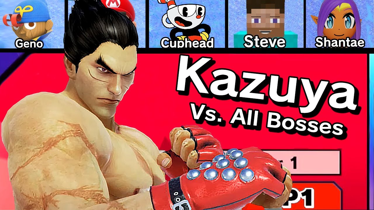 New Super Smash Bros Character! Kazuya Mishima