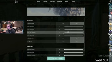 SHROUD Revel New Crosshair setting
