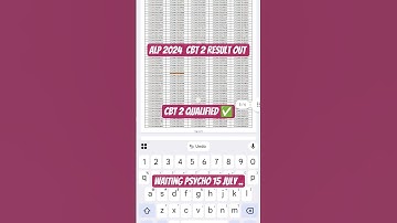 RRB ALP CBT 2 result out | rrb alp result | rrb alp2024 result #rrbalp2024 #rrbs #ntpc