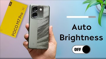 How to Fix Brightness Problem on Poco M7 Pro ⚡ Poco M7 Pro Display Light Problem Solved