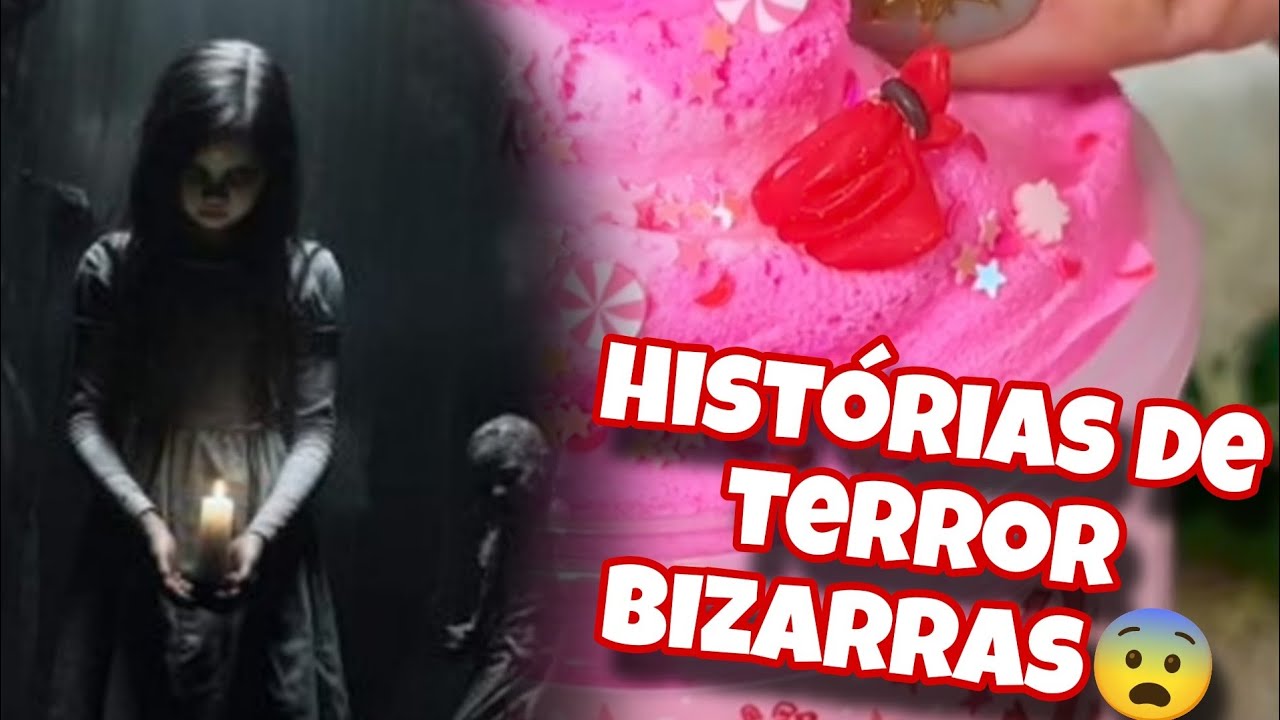 HISTÓRIAS BIZARRAS DE TERROR REAIS com slime - YouTube