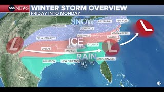 Tracking significant weekend winter storm: LIVE