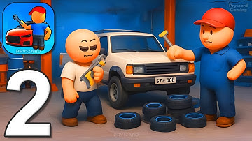 Car Factory - Gameplay Walkthrough Part 2 - Build And Manage Automotive Empire (iOS, Android)