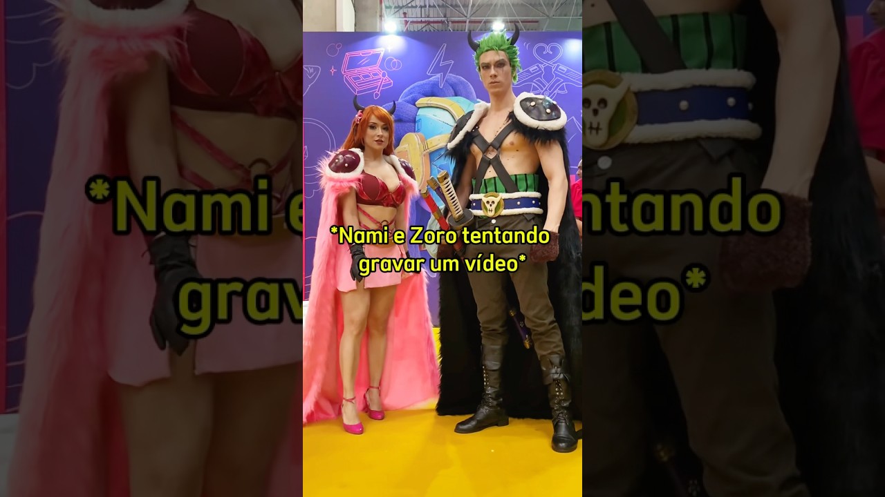 Nami e Zoro Cosplays e o Buggy - One Piece Cosplays #onepiececosplay #onepiece