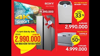 Tờ Rơi Giảm Giá Tháng 10 Tv Tủ Lạnh Máy Lạnh Máy Giặt Điện Thoại Điện Gia Dụng Giảm Giá Siêu Khủng