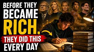 BEFORE THEY BECAME RICH THEY DID THIS EVERY DAY