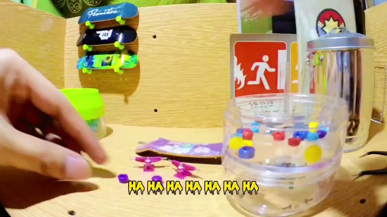 MINI FINGERBOARD PARK!! 🤯🧐😳 