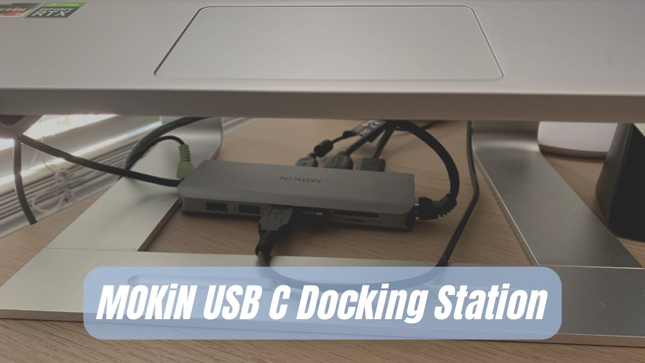 MOKiN USB C Docking Station Dual Monitor Review | 14 in 1 USB-C Laptop Docking Station